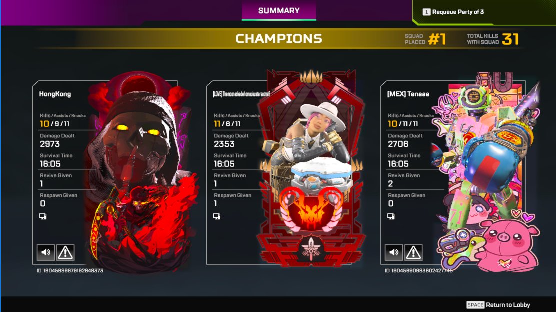 Badge 10/10/10 y +415 con los mexa 🤠🤠