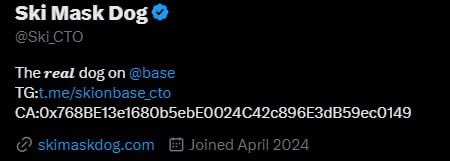 Ski_CTO's tweet photo. exactly 2 months later, 5,000 X followers.  

memes, masks, and it’s only the beginning. 

stay based 🔵 https://t.co/psIvpd6FOl