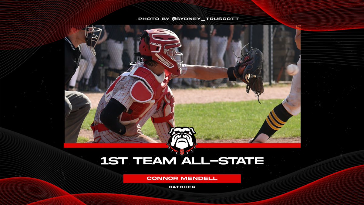 Congratulations to <a href="/MendellConnor/">Connor Mendell</a> on being selected 1st Team All-State Catcher!