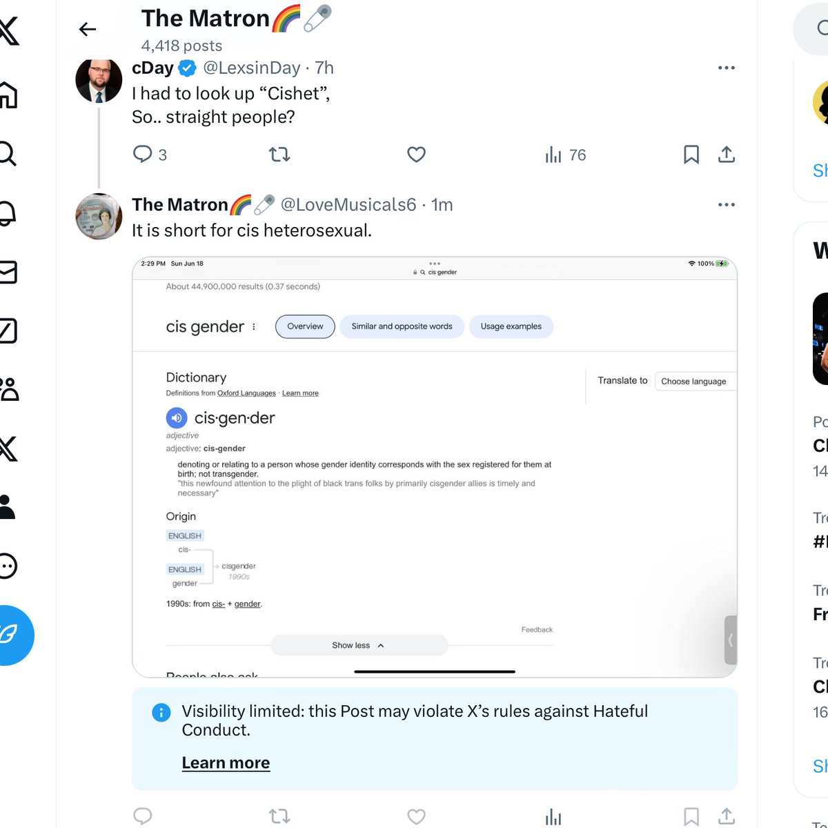 LoveMusicals6's tweet image. How is this hateful? #cisisnotaslur  #cishet