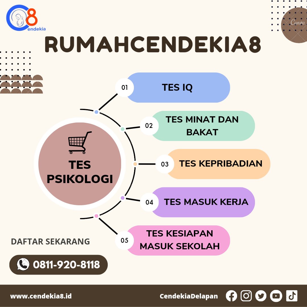 CendekiaDelapan's tweet photo. #konsultasipsikologi #tespsikologi #online dan #offline #bimbel #mapel dan #calistung #kesulitanbelajar untuk #abk @cendekiadelapan
.
Yuk Ayah Bunda bergabung dengan #RumahCendekia8 untuk mendapatkan pelayanan terbaik 🤗🤗
.
.
Jangan lupa Follow Like dan Komen ya Ayah Bunda https://t.co/21nwZ2Qskt