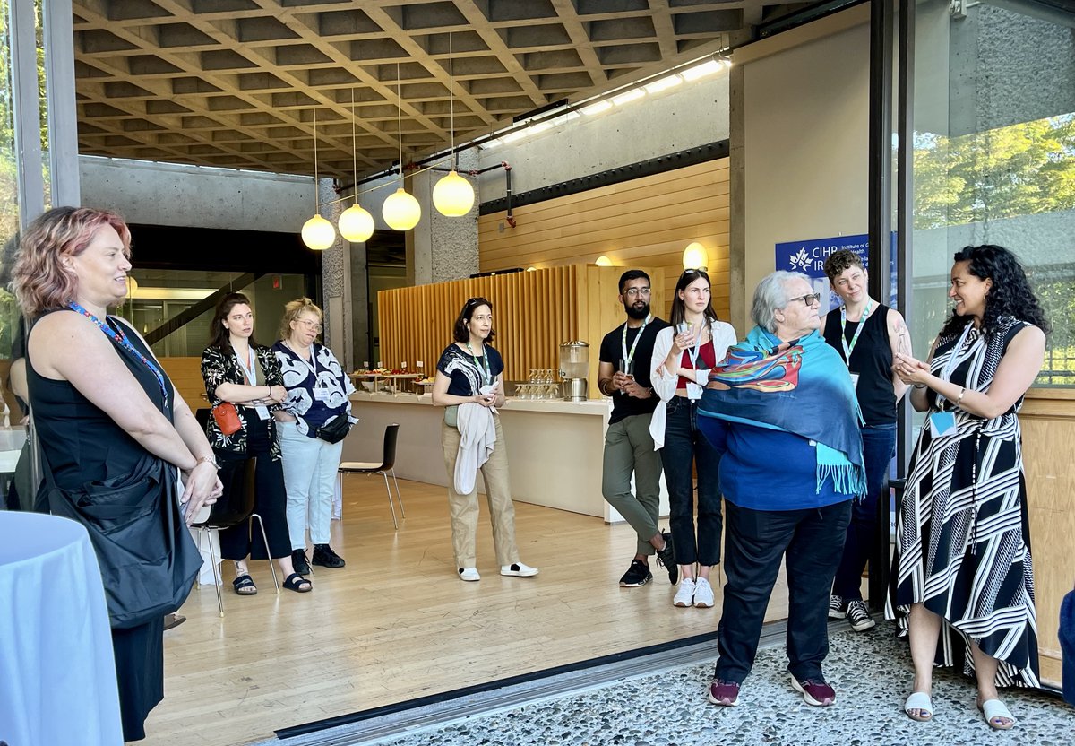 CIHRIGH's tweet photo. The IGH Summer Institute in Sex and Gender+ Science starts now, at our Opening Reception!
This week 30 trainees are joining 16 mentors for an intensive program on methods & measures in sex and gender science. Let’s go!
#IGHSummerInstitute24
Learn more👉 https://t.co/BYkL8I3FJy https://t.co/XQBpYpiObX