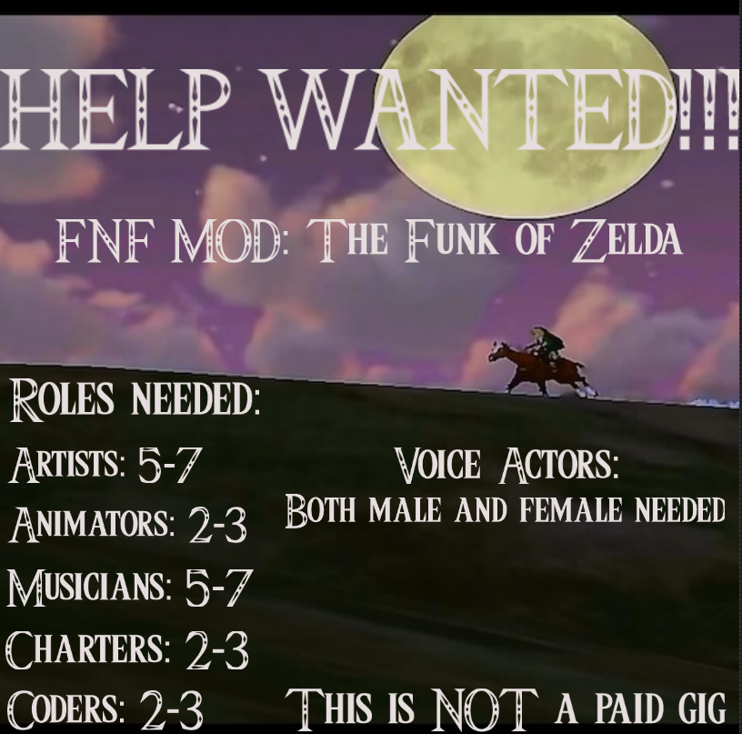 I'm finally gonna kickstart my idea I've been having for so long PLEASE DONT LET THIS FLOP

but yeah if you fit in any of the categories and want to help out, please give examples in the comments or in twitter/discord DMs, I would greatly appreciate it!