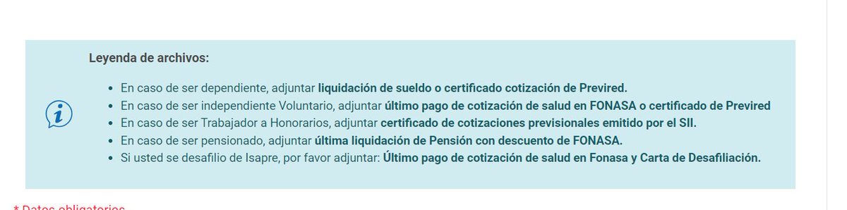 BetelGeuseS0's tweet photo. @Fonasa  Si me estoy inscribiendo recién en FONASA porque me desafilié de ISAPRE; cómo voy a tener pagos de cotización de salud en FONASA??? porqué piden ese documento. 
Sólo tengo carta de desafiliación. Cotizaciones de AFP, no Previred. Nadie da solución, en sucursal no saben! https://t.co/Cr4MvGWT5I