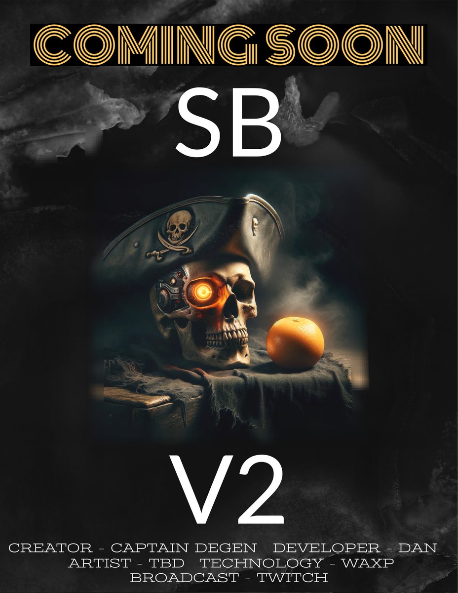 Get ready <a href="/WAX_io/">WAX</a> and <a href="/Twitch/">Twitch</a> you've made a little bot baby and didn't even know it

But soon you will. Get ready #twitchstreamer

x.com/scurvybot?t=in…

#waxfam
#Formula1 
#UFCLouisville 
#twitchstreamer