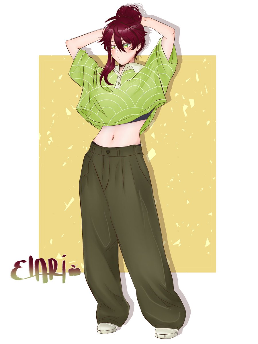 _Elari18's tweet photo. Casual clothing🌱
#OC #Elari🌻 #CSP https://t.co/eaoKidHLMw