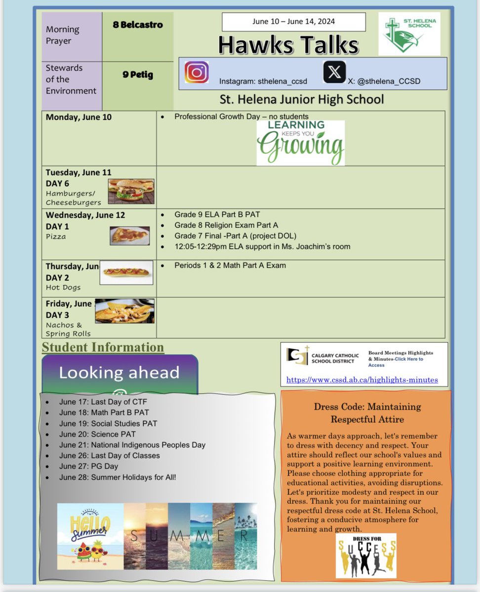 St. Helena Jr. High tweet media