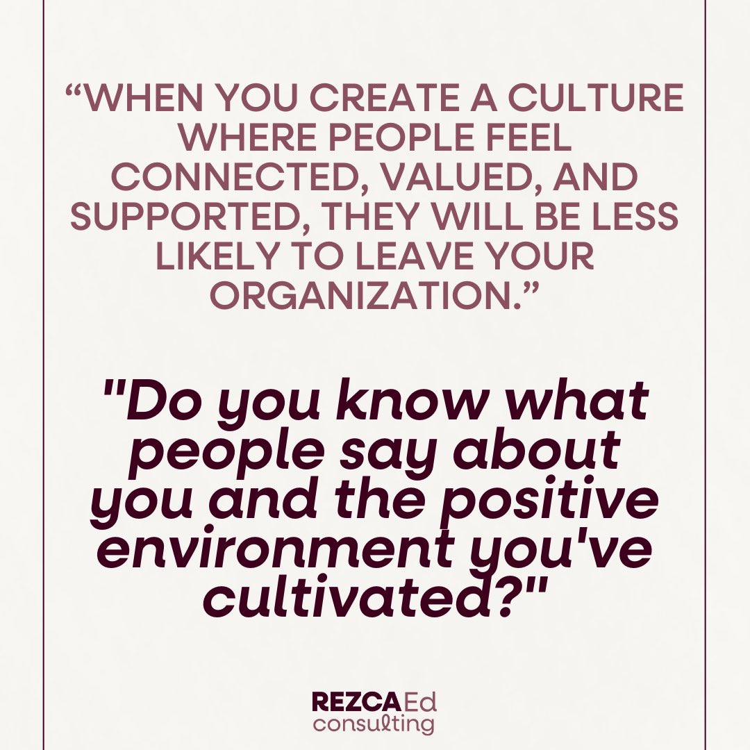 What you do creates the culture. Reflect on 👇🏼!