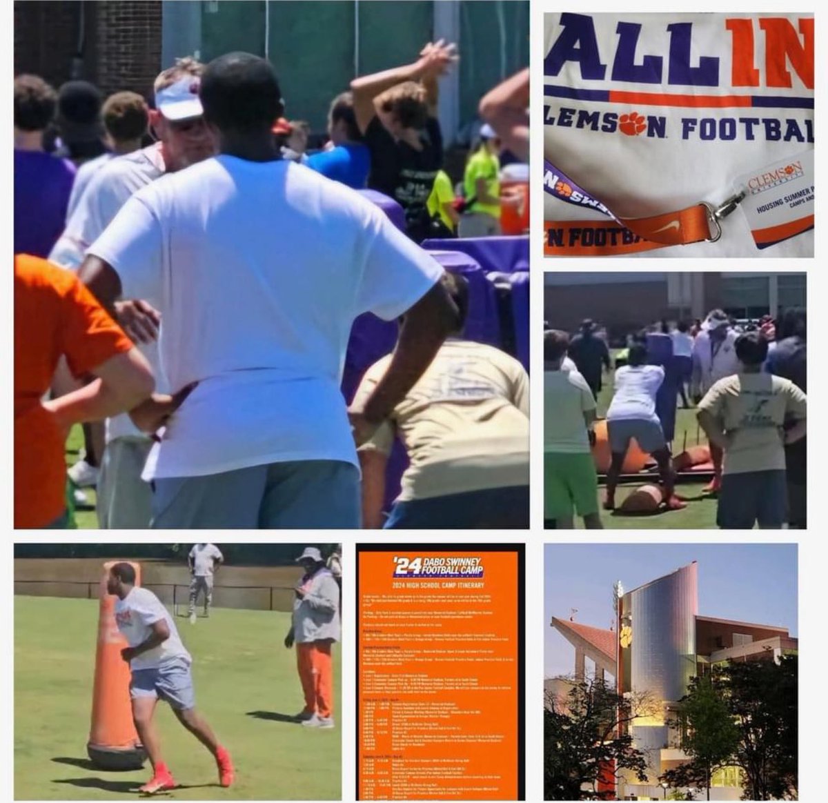 Marion County Eagles Football (@marioncofb) on Twitter photo 2028 OL/DL Daniel Porter had a great weekend at <a href="/ClemsonFB/">Clemson Football</a> 3-day camp.
<a href="/RecruitGeorgia/">Recruit Georgia</a> <a href="/BigFaceSportss/">BigFaceSports, (Recruiting & Scouting)</a> 2028 OL/DL Daniel Porter had a great weekend at <a href="/ClemsonFB/">Clemson Football</a> 3-day camp.
<a href="/RecruitGeorgia/">Recruit Georgia</a> <a href="/BigFaceSportss/">BigFaceSports, (Recruiting & Scouting)</a>