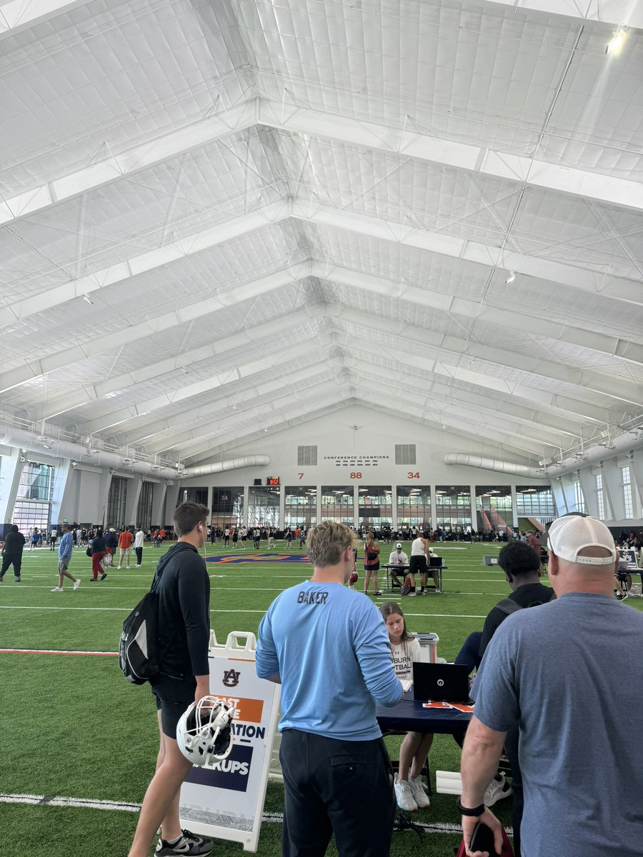 Garrett Sharkey (@garrettnsharkey) on Twitter photo I am excited to have attended my first Big Man football camp at Auburn University today. Great to be able to see the amazing facilities and learn from the Auburn coaching staff. <a href="/AuburnFootball/">Auburn Football</a> <a href="/CoachThornton61/">Jake Thornton</a> I am excited to have attended my first Big Man football camp at Auburn University today. Great to be able to see the amazing facilities and learn from the Auburn coaching staff. <a href="/AuburnFootball/">Auburn Football</a> <a href="/CoachThornton61/">Jake Thornton</a>