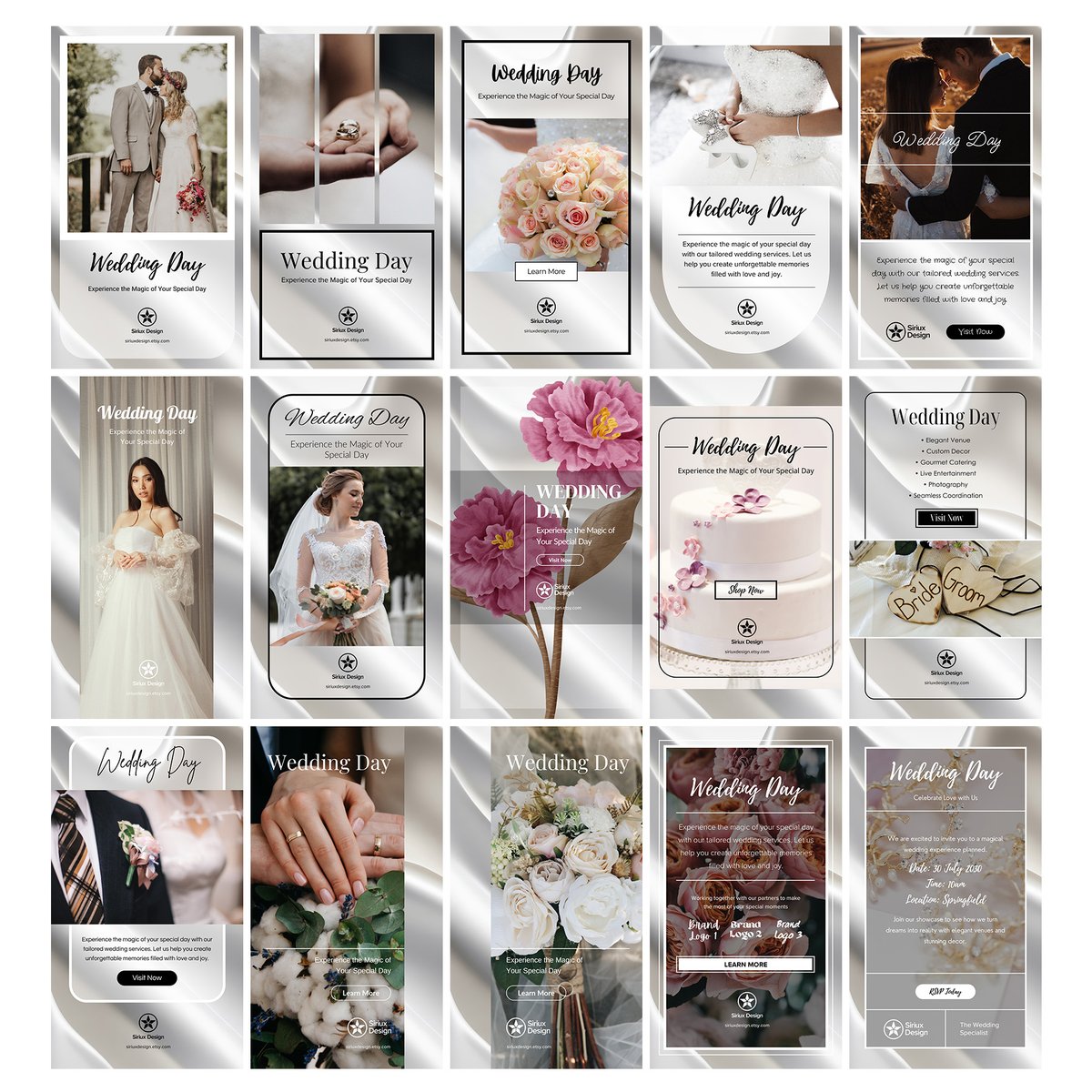 SiriuxDesign's tweet photo. You can easily adapt my design layout to other categories. Here is an example for a wedding event using clean lines, well-balanced spacing, &amp; a stylish background.

#wedding #socialpost #designlayout https://t.co/fWpyPzLKQZ