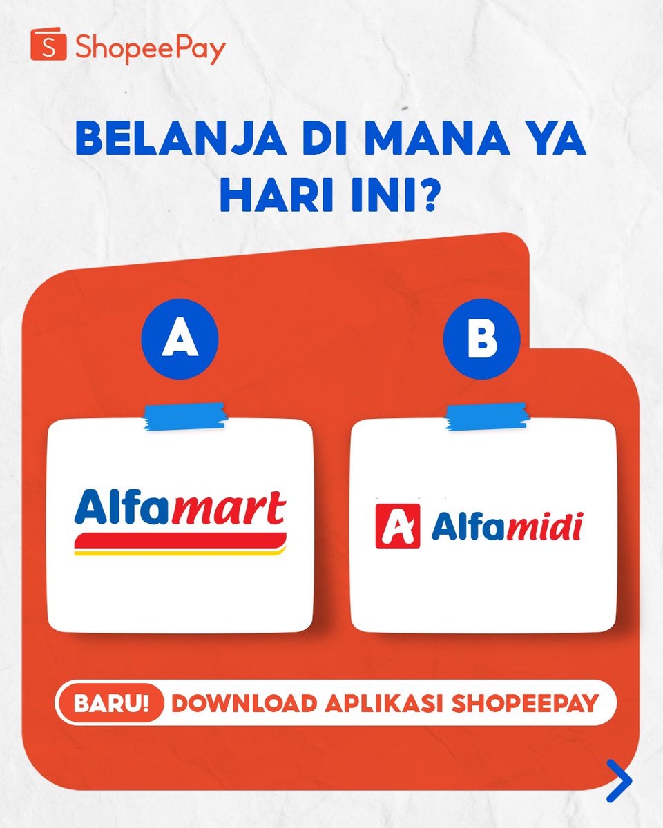 ShopeePay_ID's tweet photo. Bingung ya belanja di mana kalau di Alfamart dan Alfamidi ada promo MURMER!
Pokoknya cari yang paling MURMER dan paling bikin untung 😁👌 Jangan lupa bayarnya pakai ShopeePay ya!
#PromoShopeePay #ShopeePay https://t.co/MI9tscRIe7