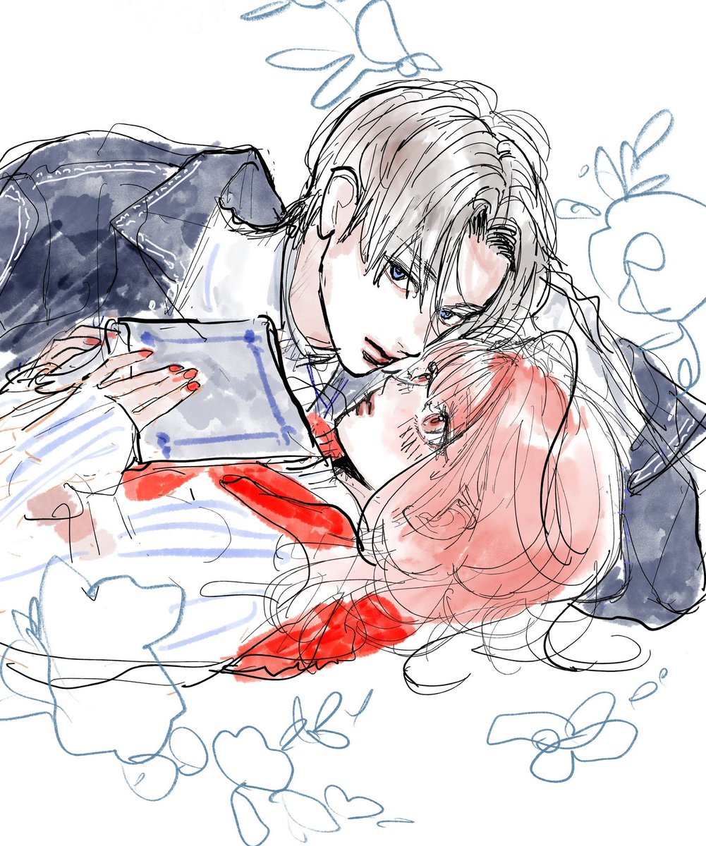 morisita_suu's tweet photo. 10巻ラフ🖌
#ゆびさきと恋々 https://t.co/xGZ06gA8Xn