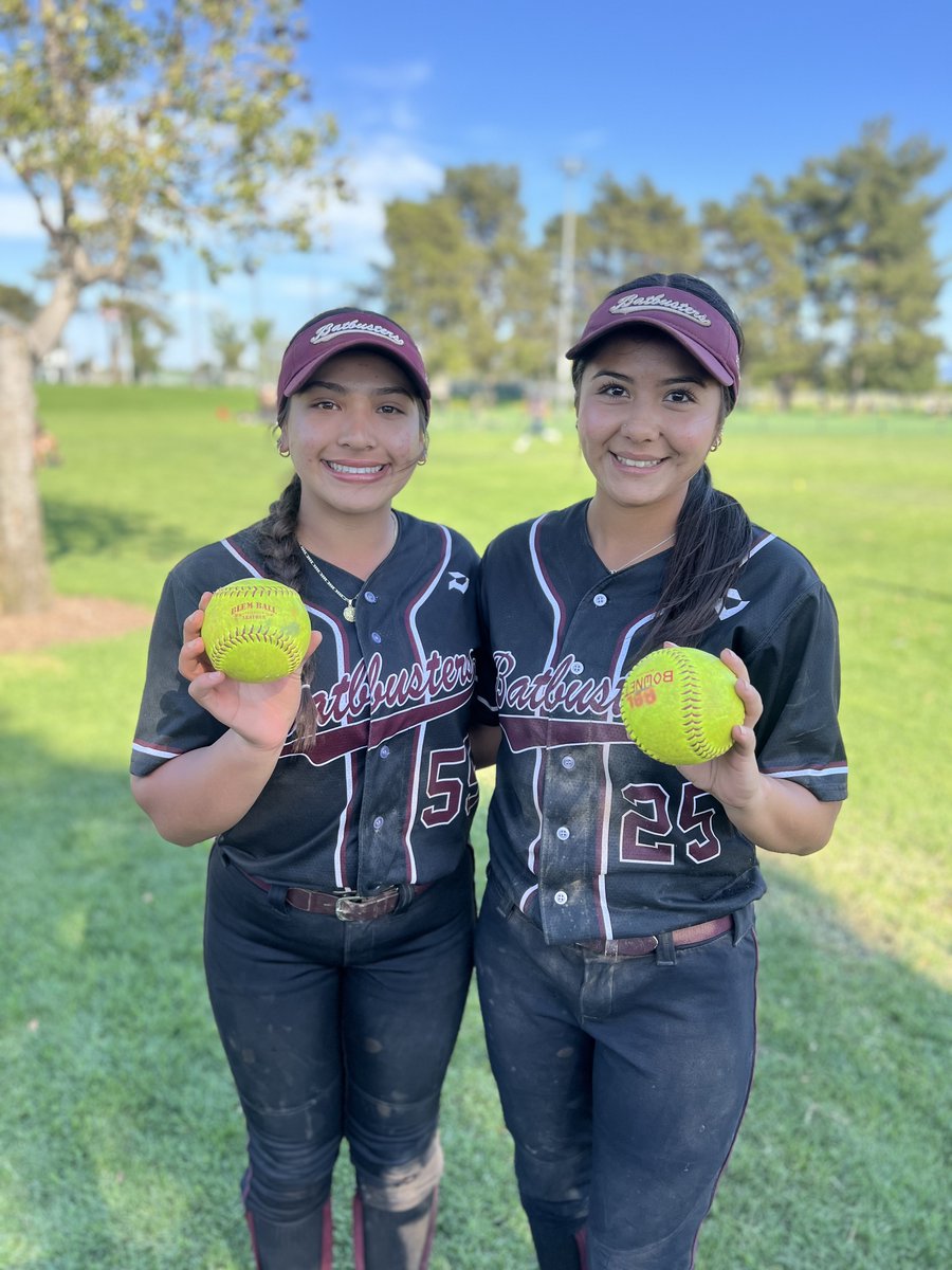 OcbatbustersL's tweet photo. 16u Zoom Into June HR crew 2025 OF Aubrianna Espinoza and 2028 IF Lailah Lomeli https://t.co/ip73lcuIvH