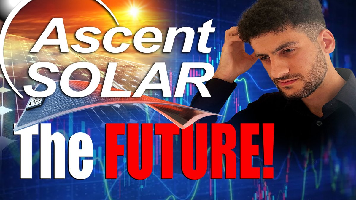 MartynInvestor's tweet photo. $ASTI
ASTI Stock: Unveiling the Future of Solar Tech! 🚀
Must-See Stock Analysis & Charts
LIVE Now on YouTube
https://t.co/yKi4ijFdko
#ASTI #AscentSolar #MartynLucasInvestor https://t.co/FOuKzLnujY