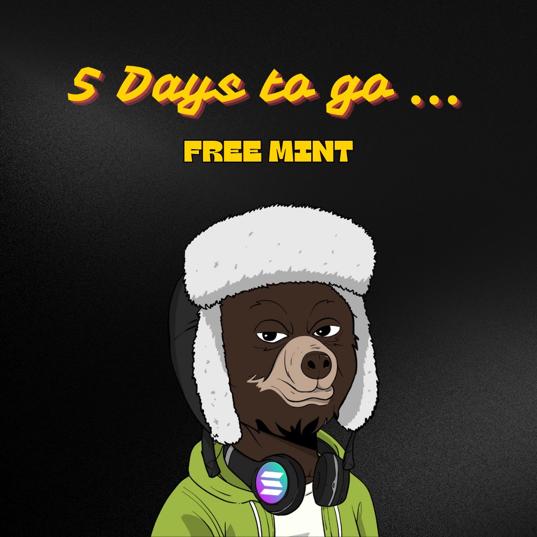 ZebuSolana's tweet photo. 05 Days to go for Free Mint on Solana 🤫

💚+♻️ & Drop your $SOL Wallets for a WL 👇