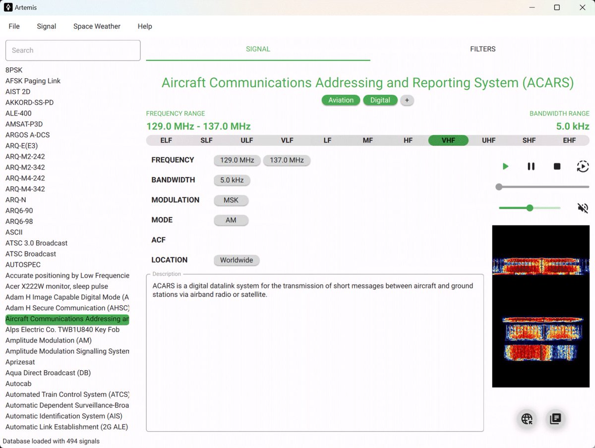 Artemis 4 Released: Offline Signal Identification Database rtl-sdr.com/artemis-4-rele…
