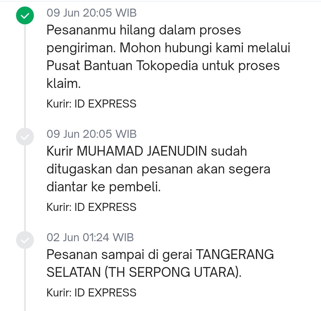 AdityaMan20's tweet photo. Napa jadi hilang gini paketnya Woi !

Gua udah nunggu lama loh
@TokopediaCare  @idexpress_care https://t.co/tijVivYt4o