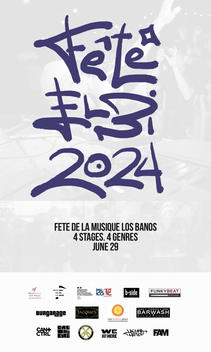 FETE ELBI 2024
JUNE 29, SATURDAY