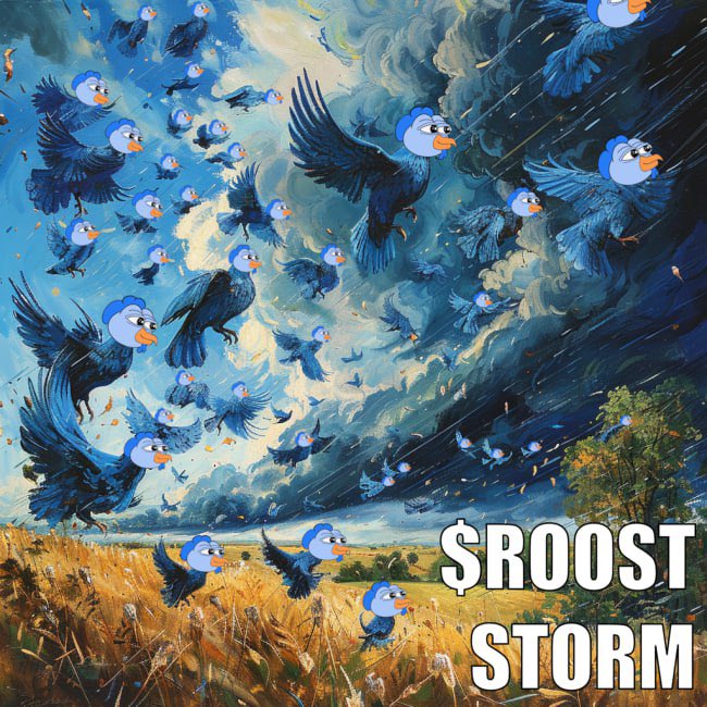 crypto_tenzin's tweet photo. #ROOSTARMY ready for the storm. LFG https://t.co/CXbq1EbAuS
