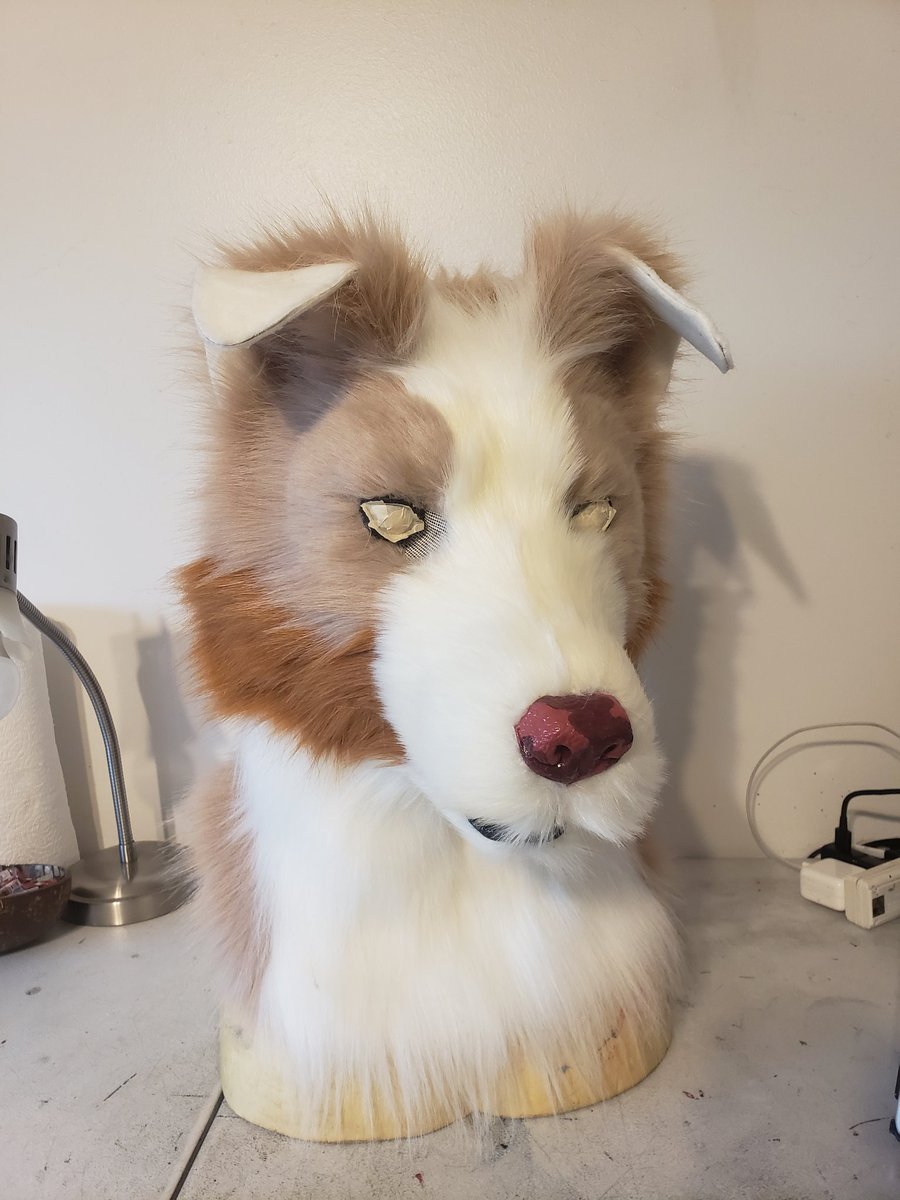 Melissa Mendelson Art (@zulayawolf) on Twitter photo One fluff ready to be shaved! I am so happy with that dusty rose color - it was the perfect pinkish-tan I needed when I found it buried at the bottom of my hoard. Imagine my surprise when I look at my label on it and it is <a href="/HowlFabric/">Howl Fabric</a> 's sandstone! I love the pink undertones. One fluff ready to be shaved! I am so happy with that dusty rose color - it was the perfect pinkish-tan I needed when I found it buried at the bottom of my hoard. Imagine my surprise when I look at my label on it and it is <a href="/HowlFabric/">Howl Fabric</a> 's sandstone! I love the pink undertones.