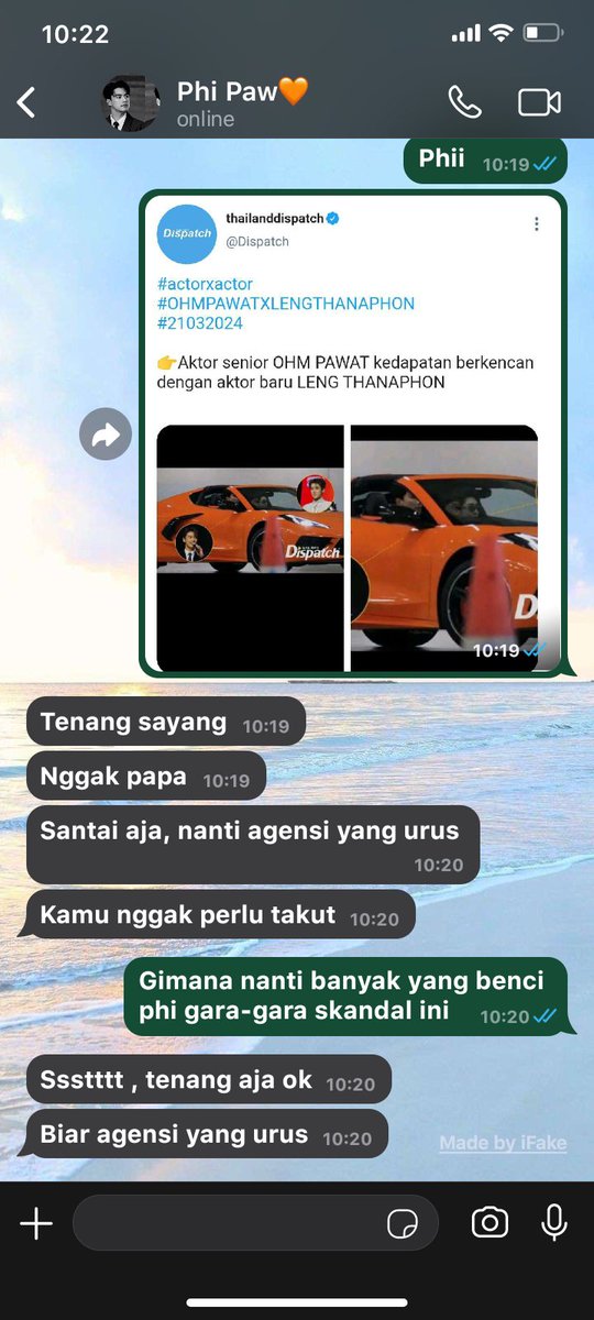 MARIA_290805's tweet photo. Ohmleng one tweet au
Ohm dan leng tertangkap kamera dispatch
Dimana posisinya leng adalah aktor baru
#ohmleng #ohmlengau https://t.co/tmvhbMjzN8