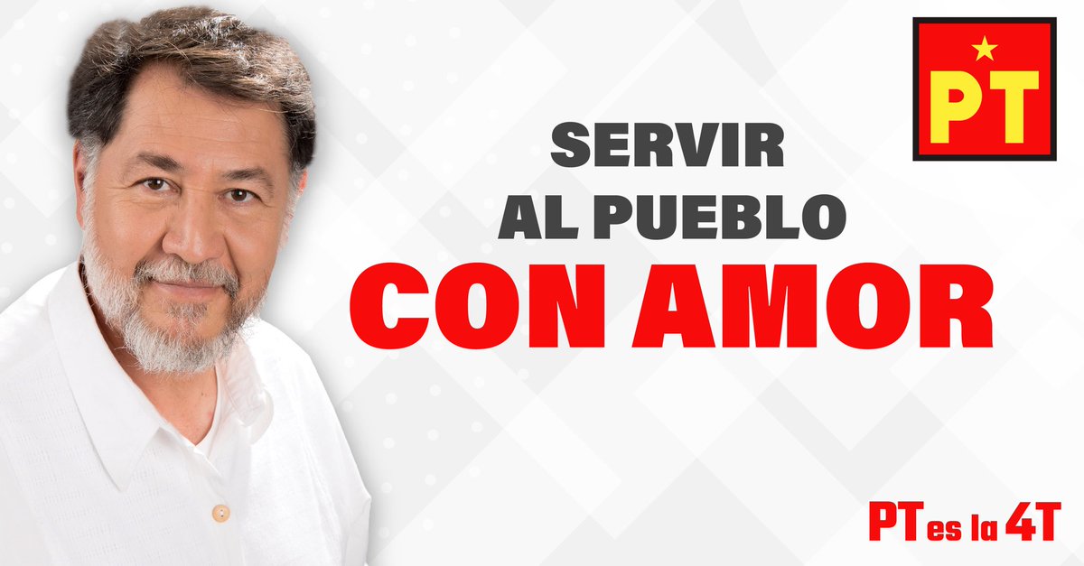 En el #PT buscamos servir al pueblo.

#PTesla4T