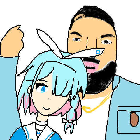 Kittynamari's tweet photo. #BlueArchive Arona and who's behind? https://t.co/2rVzdxSa6W