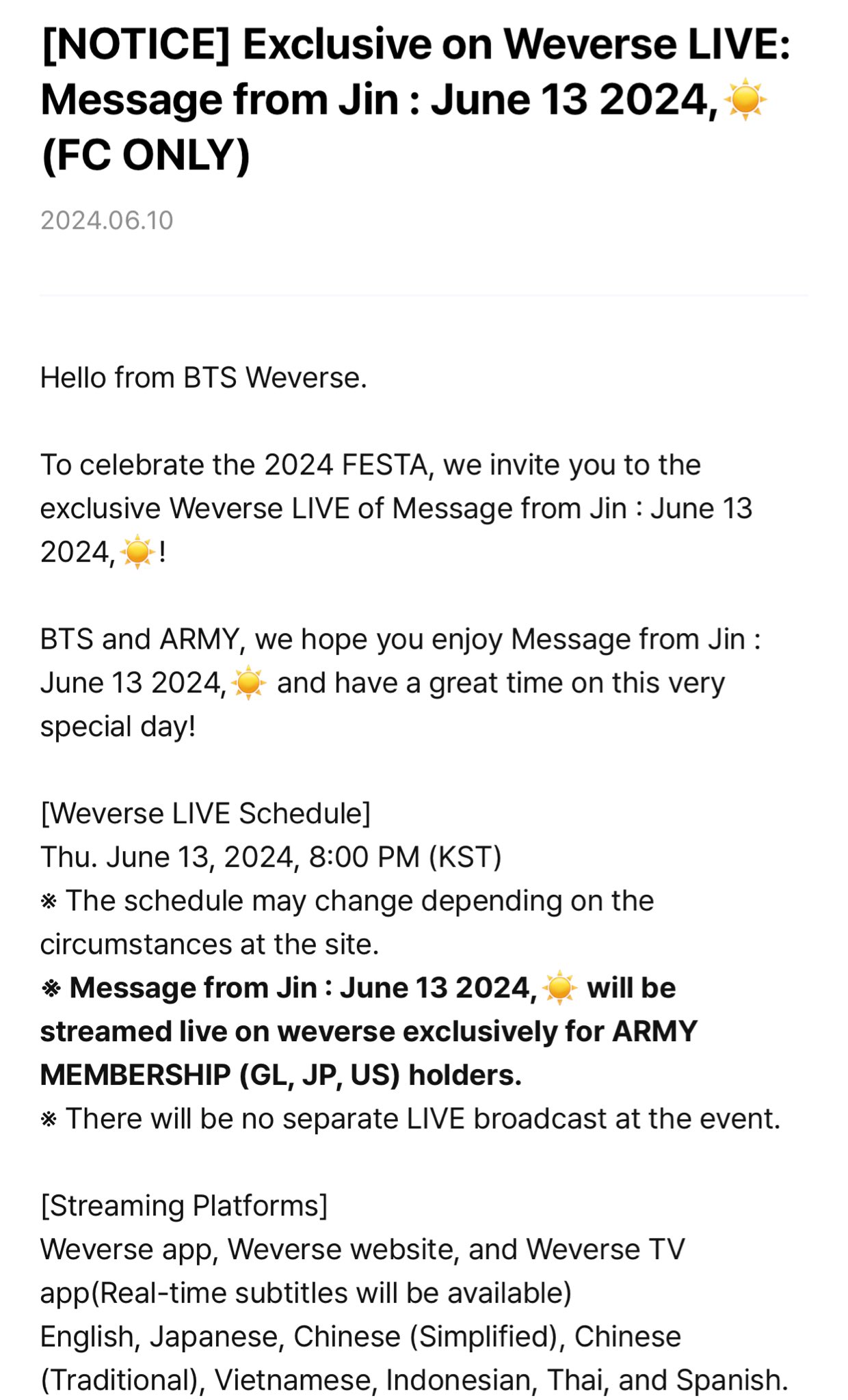BTS Updates, News & Charts ⁷ on X: 