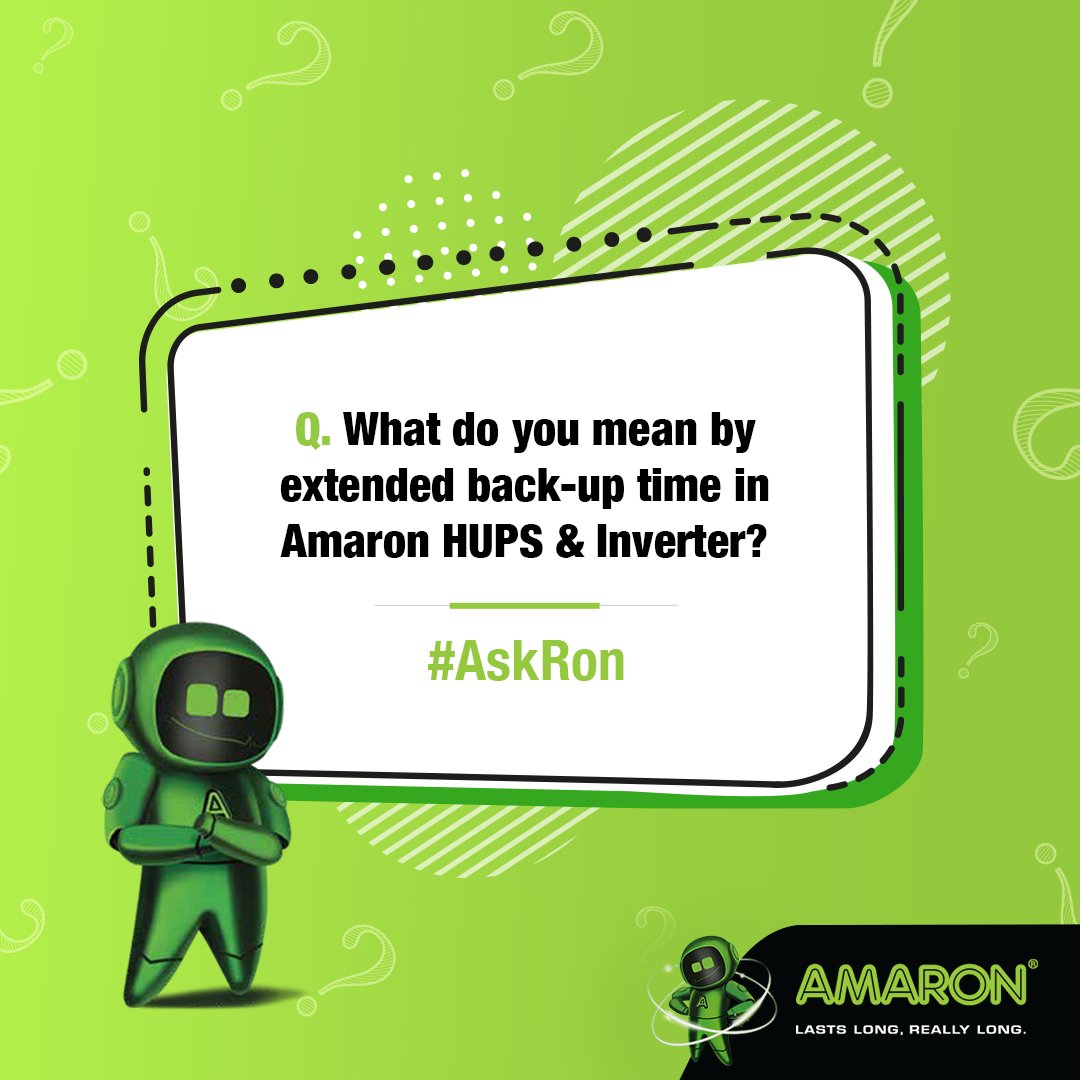 amaronofficial's tweet photo. When it comes to innovative backup that powers you for more extended periods, nothing can come close to Amaron Hups & Inverter Batteries!
Learn more here: https://t.co/Fo1cY18gml
#AskRon #Battery #AMCARE #InverterBatteries https://t.co/OECdDtOCF7