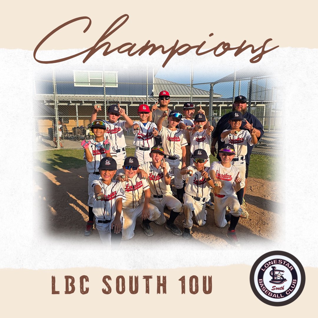 Prospect_Prep's tweet photo. 🏆Victory!🏆

LBC South 10U wins the championship!

#weareLONESTAR #LBCSouth10U https://t.co/yLiRa7FyIl