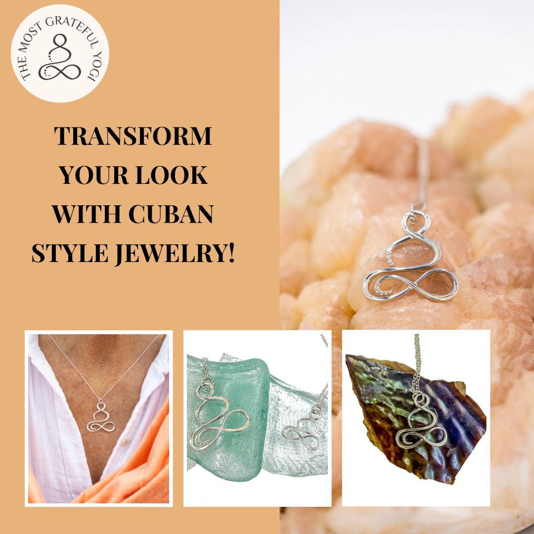 themostgrateful's tweet image. Transform your look with Cuban style jewelry! Embrace elegance and flair with our collection of striking bracelets and statement earrings. Explore today!

Experience the magic of Cuba with us at themostgratefulyogi.net/shop!

#CubanStyle #CubanJewelry #StatementJewelry #JewelryFashion