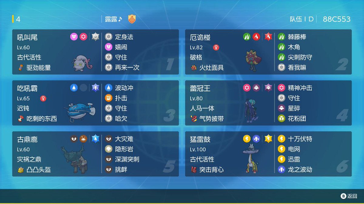 Shout outs to <a href="/Ariamizumiya/">露娜比亚VGC</a> for sharing this unique team.
<a href="/Dendrob96293227/">Dendrobium</a> used the original team with Whimscott instead of Scream Tail.

I used Ting-Lu Dondozo at NAIC two years in a row and finished both Top 32. Stealth Rock is absolutely one of the best and most fun moves!