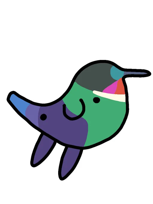 ビロードテンシハチドリ 