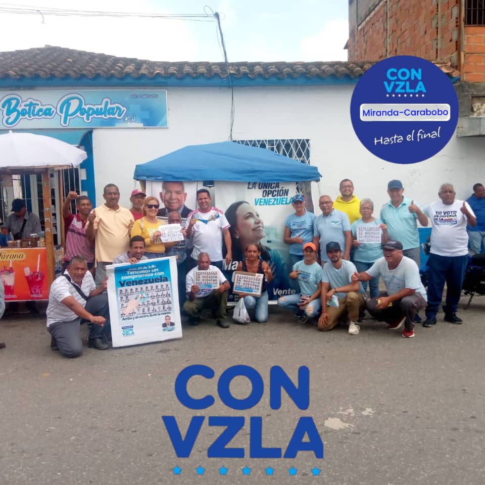 VenteCarabobo's tweet photo. La estructura de #VenteMiranda recorrió el Municipio Miranda la del Occidente de Carabobo, Sector Centro.
✓ @ConVzlaComando también presente en el sector "Diego Salazar"
Fueron 2 días de labor activados en: #ComoVotarEl28J por @EdmundoGU
#𝘾𝙤𝙣𝙑𝙕𝙇𝘼🇻🇪☆★☆★☆★☆600𝙆⃤ https://t.co/JkoES8ryLi