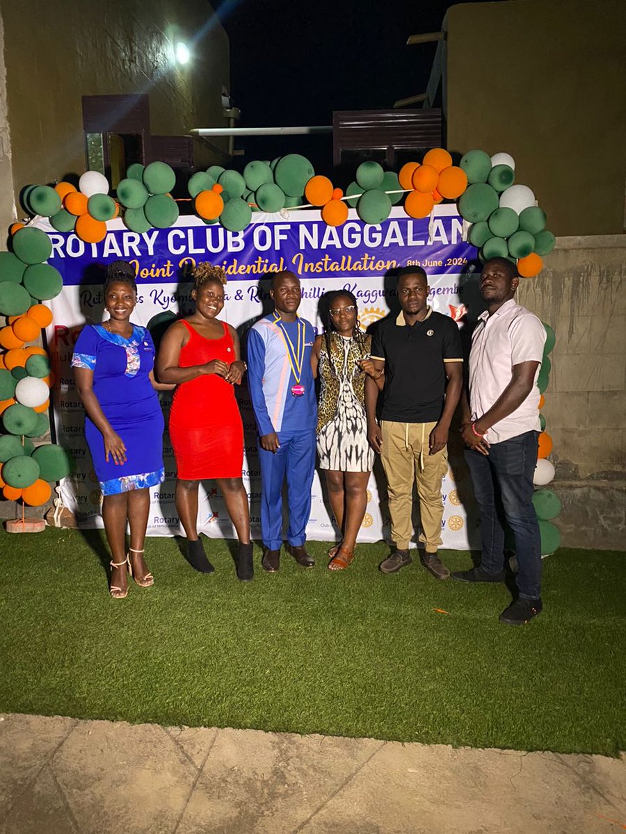 RGayaza's tweet photo. Part of our team witnessed the installation of the magical president of the rotaract club of nagalama over the weekends https://t.co/AW2Ru4Yrpx