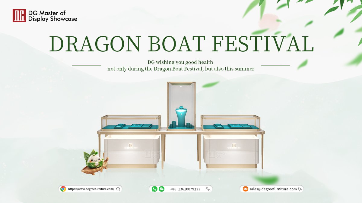 dg_showcase's tweet image. Dragon Boat Festival Spirit Baptism, DG Display Showcase Craftsman's Heartfelt Gift
#DragonBoatFestival
#displayshowcasemanufacturer
#customdisplaycase
#displaycasemanufacturers