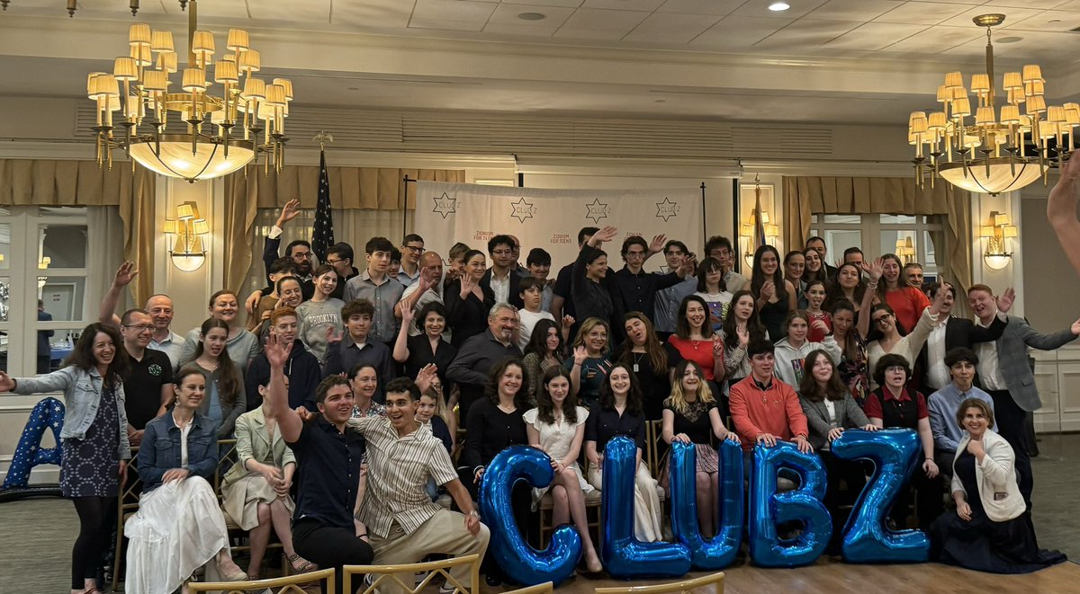 ShaharAzani's tweet photo. When you meet a Club Z Teen, you immediately know it: the confidence, the eloquence, the deep sense of belonging - and most of all the passion for justice, truth, Israel & the #Jewish people. 

I was honored to speak today at Club Z’s New York Graduation, where the term Am Yisrael Chai stood right before me, alive and proud, manifested in those teens.

Indeed, AM YISRAEL CHAI 🇮🇱💪🙏
@ClubZTeens 
@MashaMerkulova 
#jewsfromjudea