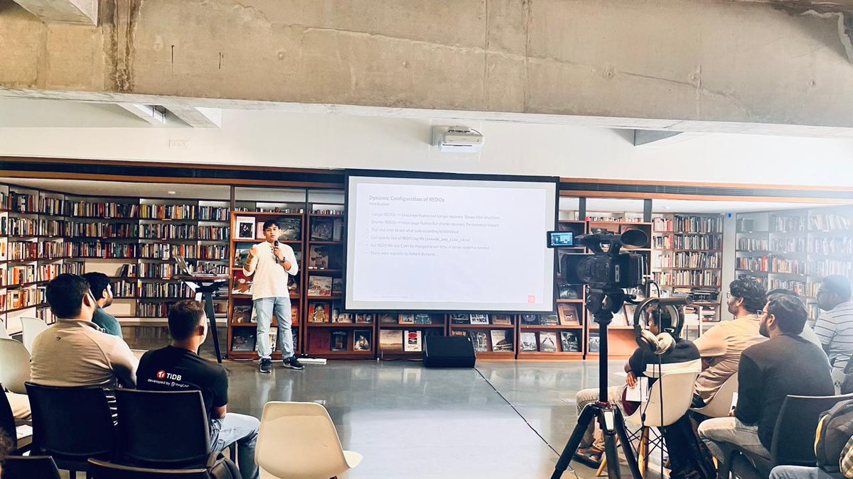 MydbopsOfficial's tweet photo. Huge success!
16th #Mydbops #opensource #database #Meetup rocked #Bangalore!
Thanks to amazing attendees & speakers!
Recordings on YouTube in 1-2 weeks: https://t.co/zVLfcffP6O
Follow Mydbops for future events: https://t.co/XsUDRg81uC
#postgresql #mysql #innodb #community https://t.co/kZVLRg6T8s