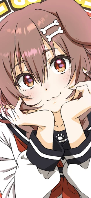 んおぎだああああああああ今日もがんばるで!今日は!ドアップころね再掲絵!!! 