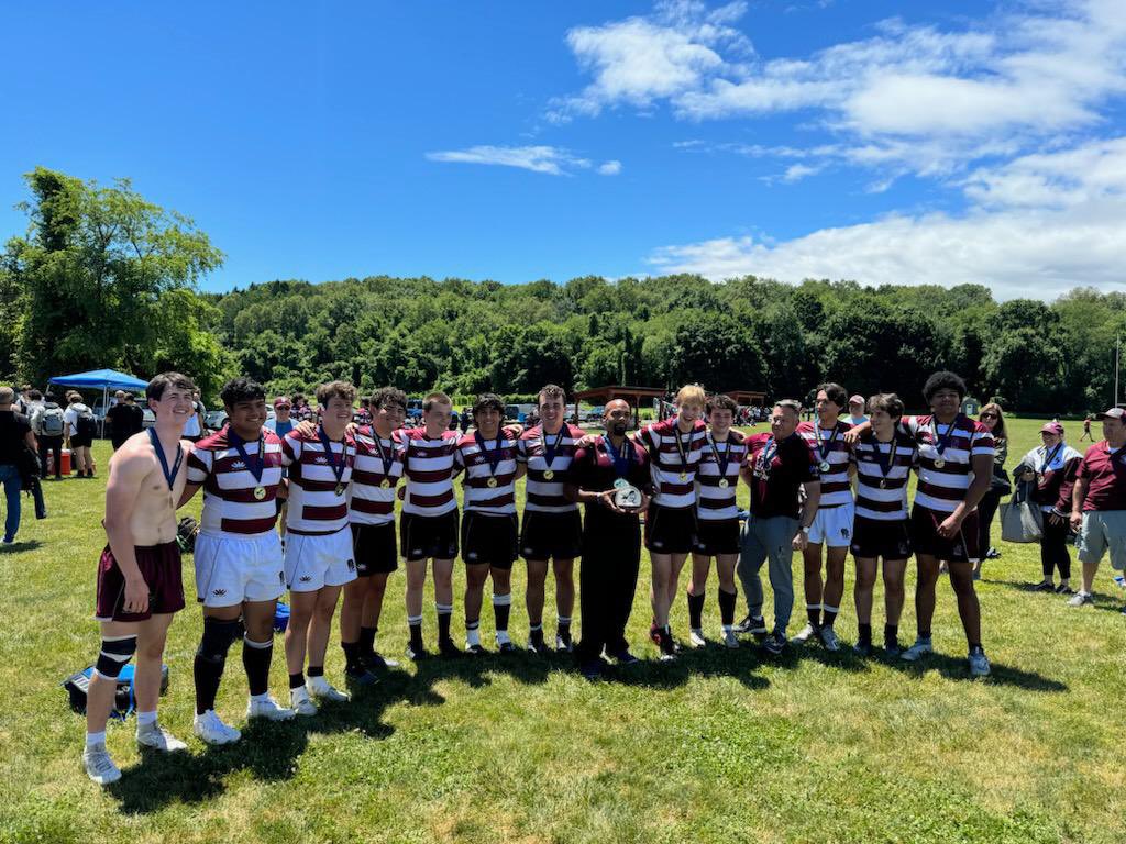 PatrickKeeley15's tweet photo. Proud to say that me and the fordham prep rams are rugby state champions! https://t.co/bC5zmF6eld