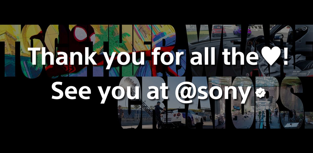 Sony Group - Global tweet media