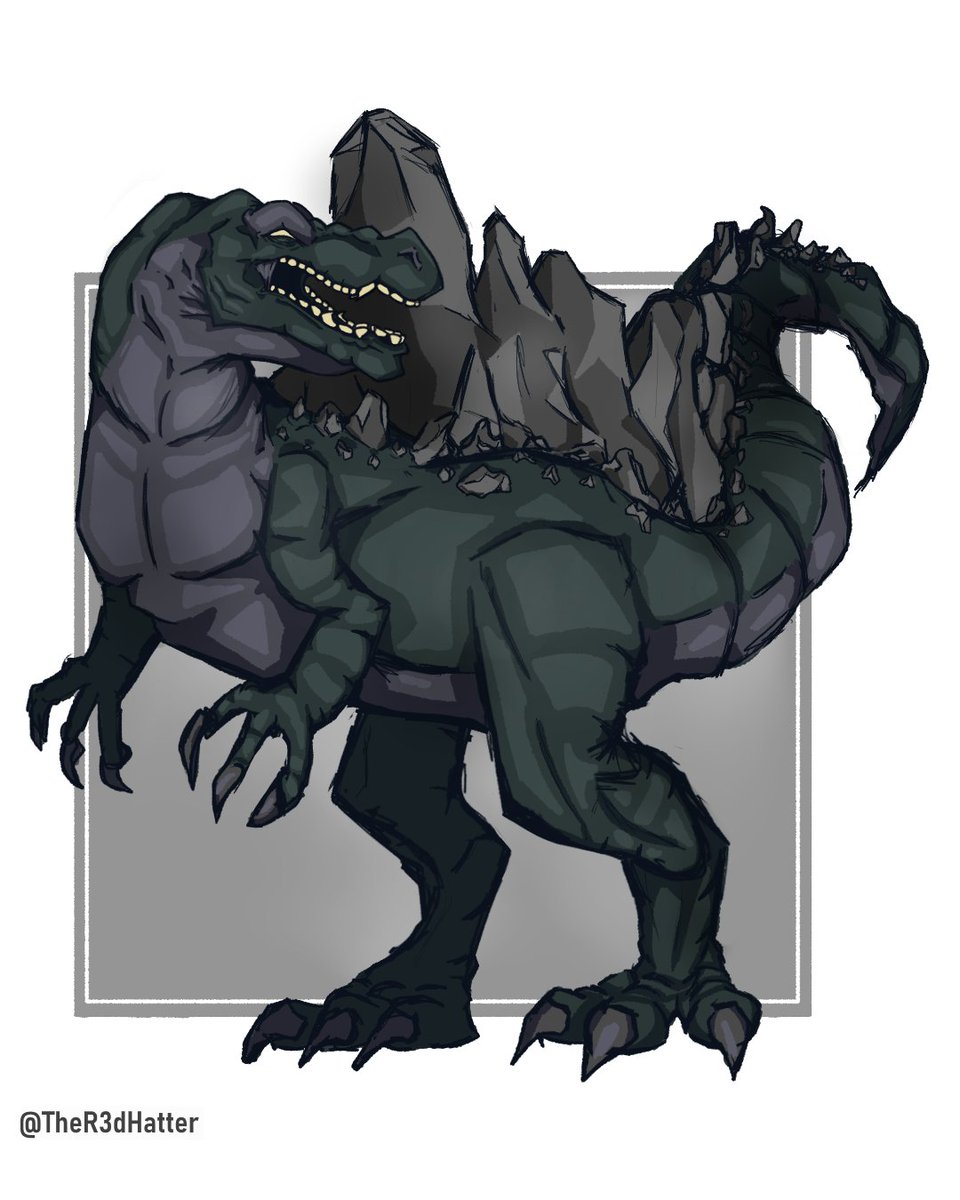 TheR3dHatter's tweet photo. #kaijune Day 8: Polarize (Zilla) #godzilla #kaiju https://t.co/ugOUVutT3d