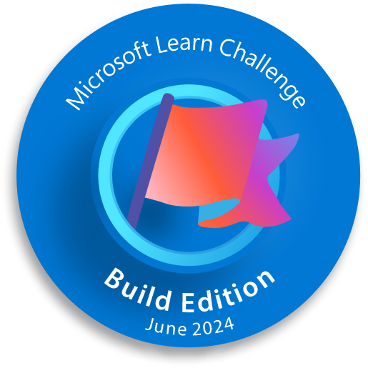 MarAlemn5's tweet photo. It takes dedication to complete the Microsoft Learn Challenge: Build Edition! I’m so proud to be celebrating this achievement and hope this inspires you to start your own @MicrosoftLearn journey! #CloudSkillsChallenge. https://t.co/AcHiGqPm5N