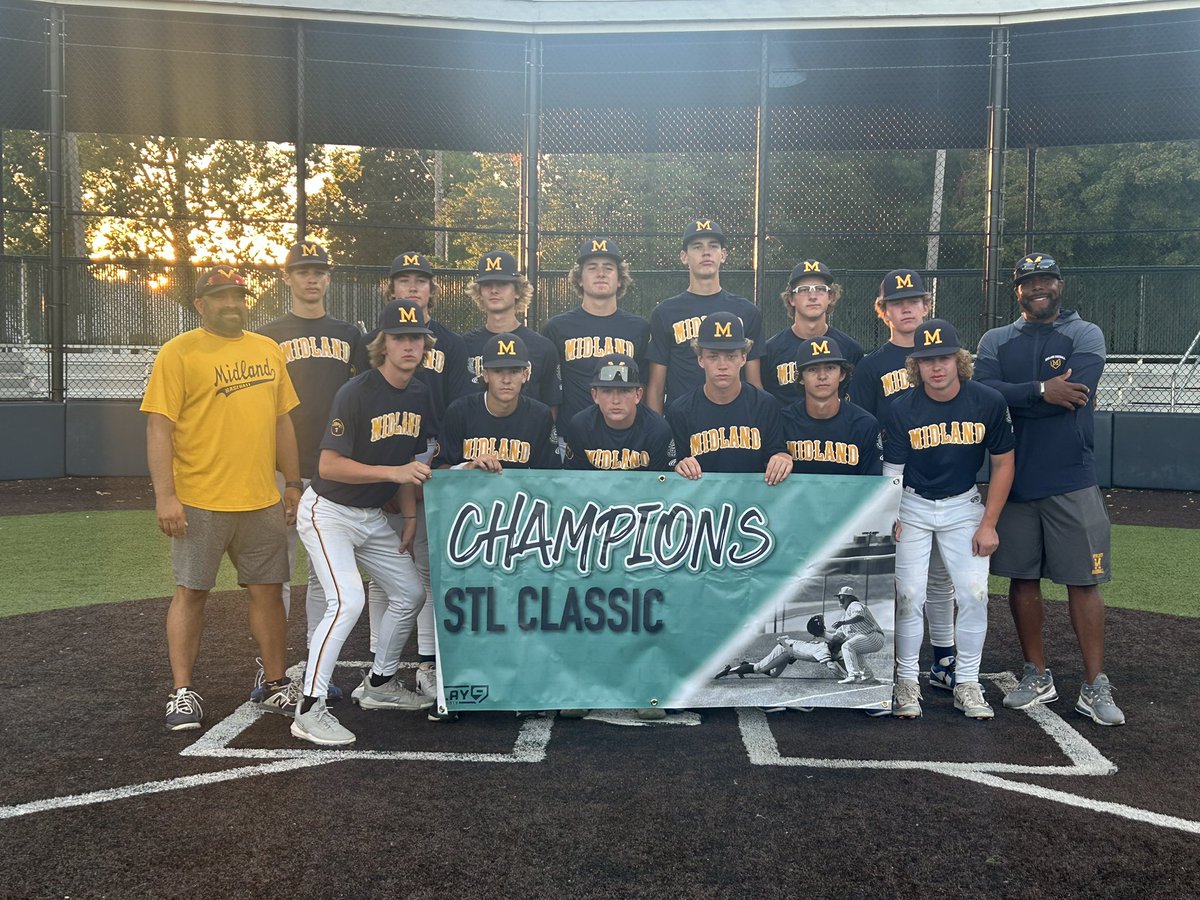 DominicWoods27's tweet photo. Enjoying the summer season with a second tournament win, 13-1 record, with Midland Bandits Scout 15U. https://t.co/yLhPgT1bWl