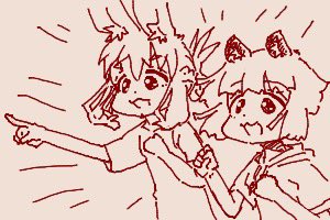 「ちかごろのらくがき1水着 」|うちうのイラスト