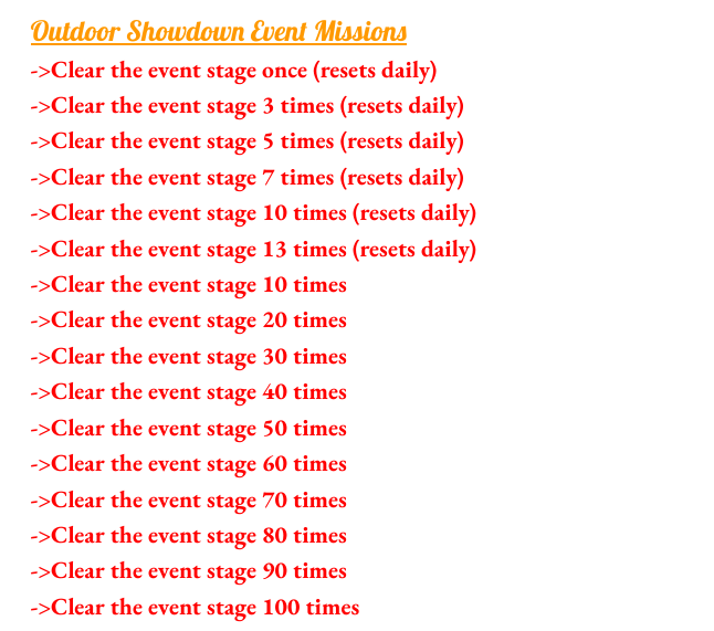 CH4MP4GNEG0LD's tweet photo. ➸[Event Missions]
===
Complete the missions to get additional rewards! https://t.co/u2nw0d10J2