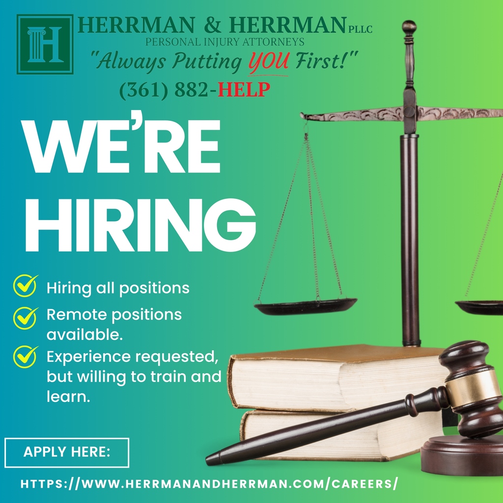 herrmanlawfirm's tweet photo. 🌟 Explore a rewarding career with Herrman and Herrman! 🌟

✨Administrative Staff 
✨Attorneys 
✨Intake Specialists 
✨Bookkeepers

https://t.co/sEZuzhaYFd

Join us in getting accident victims justice! 🌈 #HerrmanAndHerrman #LegalCareers #JoinOurTeam #CareerOpportunities #job https://t.co/XfyLNmgN7C