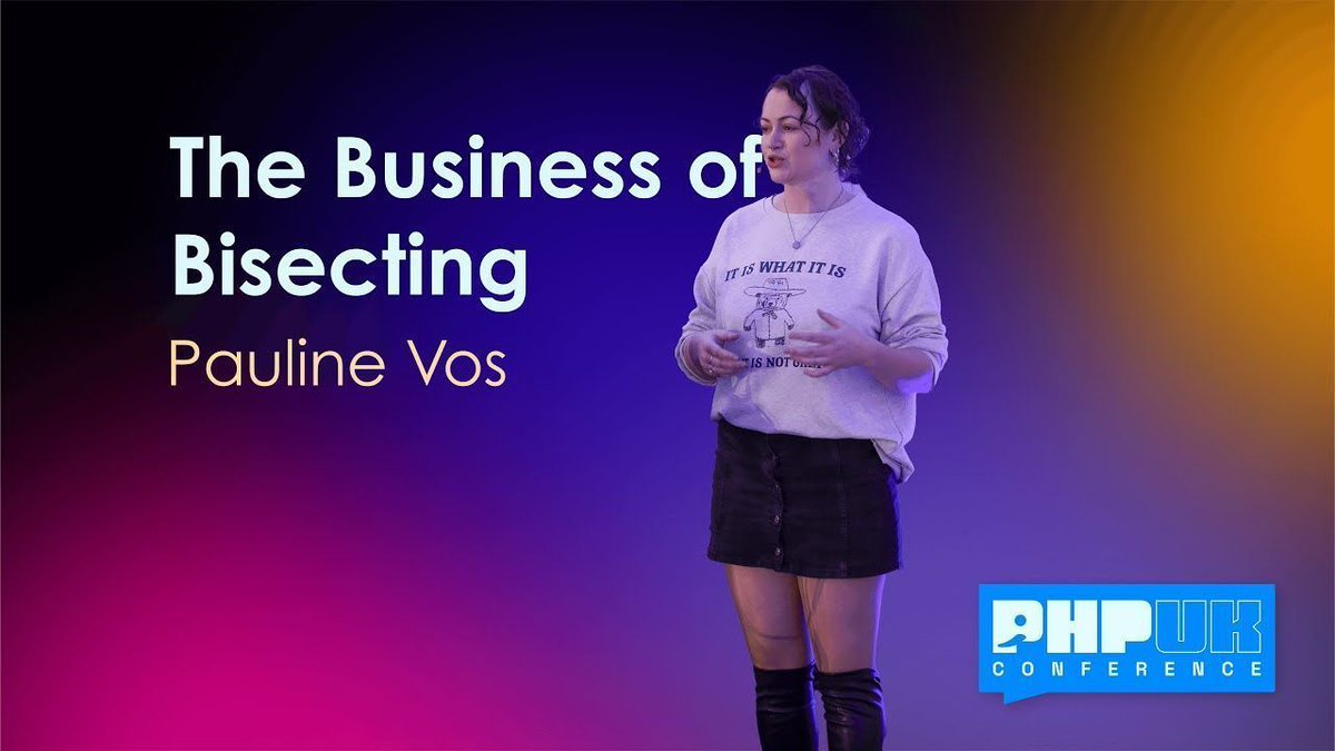 PHPUKConference's tweet image. Missed Pauline Vos&apos;s enlightening talk on git bisect at #phpuk24

Don&apos;t worry! Catch up on the magic as she unveils its full potential—from lightning-fast history pinpointing to automated debugging.

Watch here: buff.ly/3yhgKfP 

#git #php #phpc