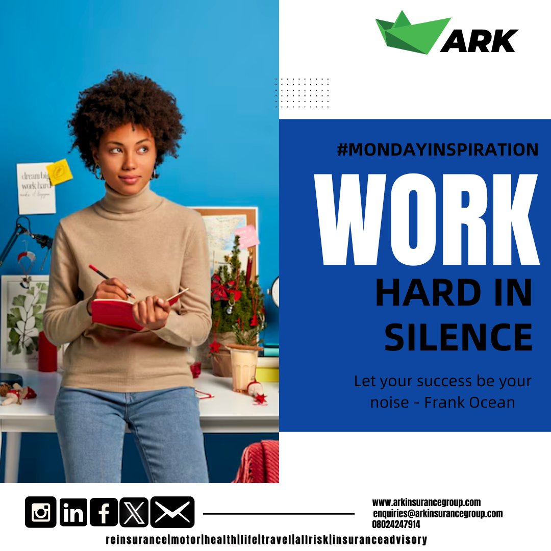 Ark_Insurance's tweet photo. Quality means doing it right when no one is looking – Henry Ford

https://t.co/ZQIdvdoEh2

#MondayInspiration #HealthInsurance #InsuranceAdvisory #KnowwithArk #getcovered #AllRiskInsurance #LIfeInsurance #CarInsurance #HomeOwnersInsurance #travelinsurance #Motor #Travel #Auto https://t.co/cUCe4fp2ip